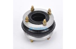 China 150076H-1 Industrial Air Springs with Flange Ring Single Convoluted Air Shocks supplier