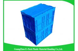 China Solid Collapsible Storage Crate Moving Storage , Foldable Plastic Box Eco-Friendly supplier