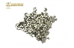 China Metal Tungsten Carbide Tool Tips / Circular Saw Cutting 94 HRA Hardness supplier