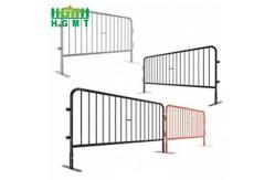 China Durable Metal Queue Barriers Interlocking Hooks Or Pins supplier