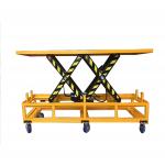 6 Wheeler 2200lbs  1500 Lbs 1000 Lb Electric Lift Table Cart Large for sale