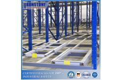 China Maximise Space Push Back Pallet Rack For Easy Visual Inventory supplier