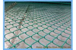 China 9 Gauge Metal Wire Mesh Hot Dipped Galvanized Chain Link Fence supplier