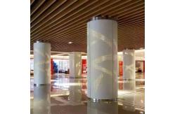 China Semicircle Column Exterior Cladding Panels Aluminum Perforation supplier