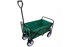 China Easy Transportation Foldable Wagon Cart 600D Portable Camping Trolley Hiking supplier