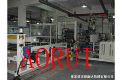 China PVC Box / Cups Plastic Sheet Extrusion Machine Full Automatic Double Screw supplier