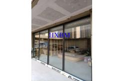 China Double Glazed External Aluminum Sliding Patio Doors With Sliding Screen supplier