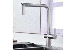 China Angled Spout Pull Out Mixer Tap supplier
