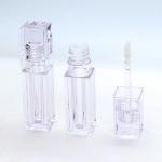 Plastic lip gloss tube cosmetic packaging container empty lipgloss tube with wands for sale