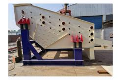 China 60-350tph Probability Vibrating Screen Machine For Sand Sifter Gravel 2-6layers supplier