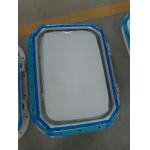 Marine Bolted Type Installation Aluminum Wheel House Marine Windows For Ships for sale