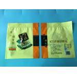 Custom Candy Snacks Medicine Packaging Poly Bags , Plastic Packing Bags Laminated Zipper Bags with hanger hole for sale