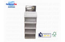 China Temporary Retail Cardboard POS Display Floor Standing Chocolates Store Shelf supplier