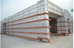 China Large Hardness Standard Aluminium Industrial Profile For Building Natural Oxidation supplier