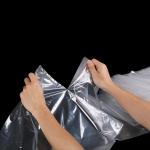 Perforated Pre Opened Clear Poly Tubing Roll For Automated Packaging for sale