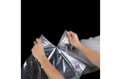 China Perforated Pre Opened Clear Poly Tubing Roll For Automated Packaging supplier