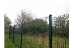 China Curved 3d Wire Mesh Galvanized Plastic Coated Mesh Fencing 2500mm supplier
