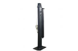 China Adjustable Height Manual Telescopic Mast 19ft 6mfor Solar Trailer Solar Light Tower supplier