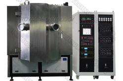 China Ion PVD Plating Machine , Black graphite coating on 3D parts supplier