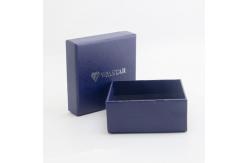China CMYK Printing Square Rigid Cardboard Gift Boxes 150x150x60mm With Silver Foil Stamping supplier