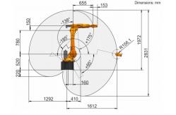 China Kuka Bot Six-axis KR 22  Industrial Robot Welding Optimization supplier