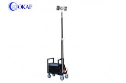China Soldier Station Vehicle Mounted Mast Mobile Light Tower Monitoring System supplier
