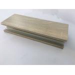 6m Wood Finish Aluminium Profiles Shape Customized For Decoration for sale