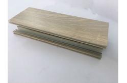 China 6m Wood Finish Aluminium Profiles Shape Customized For Decoration supplier