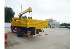 China Dongfeng 4x2 10ton Mobile Cargo Truck With GSQS Crane supplier