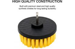 China 9 Piece Cleaning Detailing Power Scrub Brushes With Extended Reach Attachment supplier