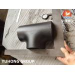 ASTM A234 WPB Carbon Steel Buttweld Black Tees for sale