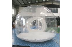 China Inflatable Transparent Bubble House Tent 5m Customize Logo Size supplier