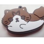 Personalized Custom Made Soft Plastic Silicone Badge for sale
