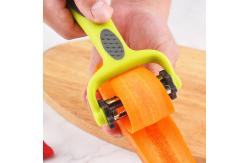 China Rotatable Stainless Steel Houseware Peeler 3 In 1 For potato Vegetable supplier