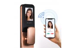 China Wifi Tuya Smart Lock 3D Access Control Face Recognition Door Lock supplier
