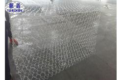China Rock Stone Gabion Walls , Wire Mesh Rock Retaining Wall For Water Project supplier