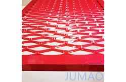 China Aluminium Alloy EML Mesh Architectural 4x8 Metal Mesh Sheets supplier