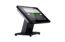 China Windows7 Computer Cash Register Machine All In One Supermarket Pos System supplier