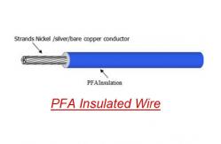 China PTFE FEP Insulated Resistance Wire , 1mm Insulated Solid Copper Wire supplier