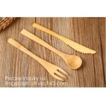 Disposable Catering Bamboo Party Spoon Natural Bamboo Knife And Fork Honey Spoon,Biodegradable Bulk Birch Wood Spoon/For for sale