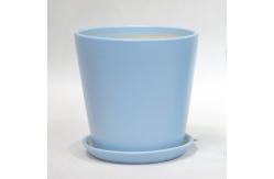 China Round Modern Ceramic Planters Lightweight for Home Decor supplier
