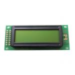 Yellow - Green 0802 Dot Matrix LCD Display Module COB Type Character 2 Lines for sale