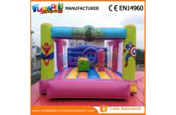 China EN71 Large Spiderman Inflatable Kids Bouncy Castles With One Year Warranty supplier
