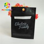 Cell Phone Case Heat Seal Packaging Bags , Stand Up Zipper Pouch Bags SGS Approval for sale