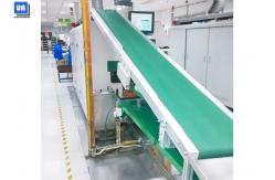 China SMT Flat ESD Belt Conveyor Aluminium Profile For PCB Assembly Line supplier