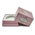 Luxury Paper Gift Box Custom Design Packaging Skincare Cosmetics Set Lid And Base Box For Skincare Bottle Packaging for sale