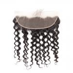 Brazilian Swiss 13x4 Lace Closure Weave Double Drawn No Shedding for sale