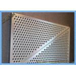 Anti Skid 6061 Aluminum Perforated Metal Sheet Mesh / Low carbon Punch Steel Plate With Holes for sale