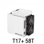 128 Bit Rectangle Bitmain Antminer T17+ 58TH 2750W Second Hand Asic Miner