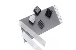 China Gray Ultra Soft Heat Sink Pad For LED Ceilinglamp Electrically Isolating supplier